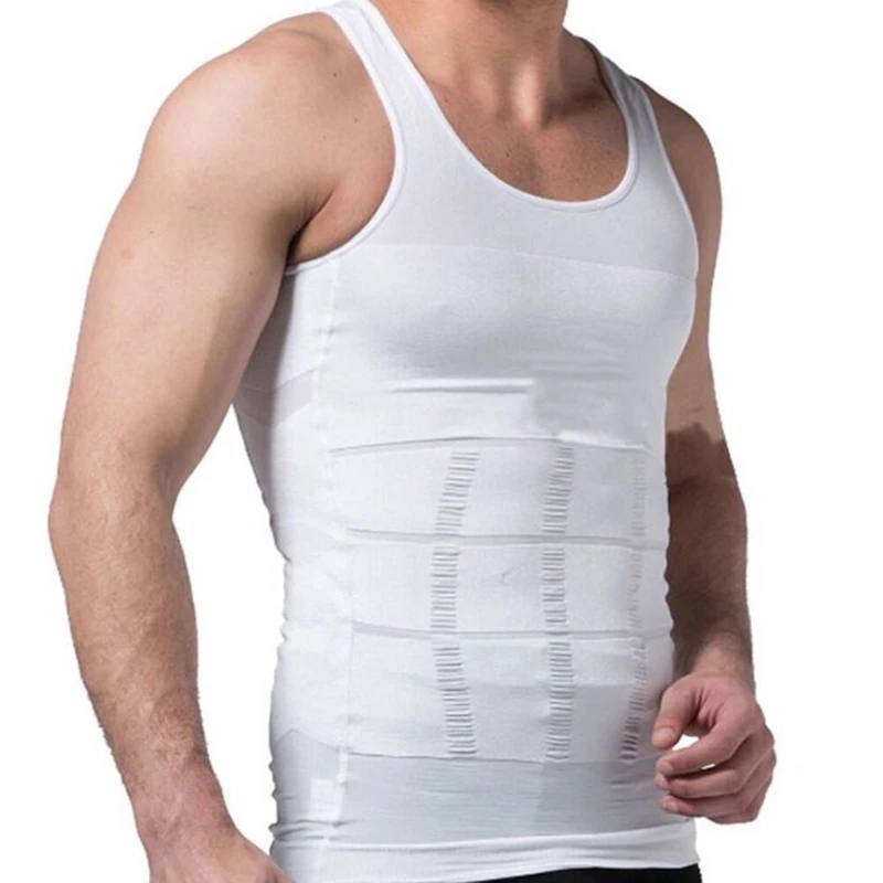 Slimming Vest for men | Mens Slimming Body Shaper Vest Shirt Abs Abdomen Slim